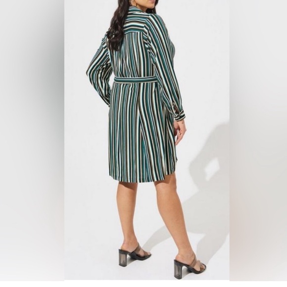 Torrid Striped Long Sleeve Dress Size 4X - Picture 9 of 11